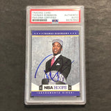 2012-13 NBA Hoops #279 Thomas Robinson Signed Card AUTO PSA Slabbed Kings