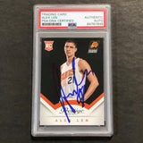 2013-14 Panini Prestige #165 ALEX LEN Signed Card AUTO PSA Slabbed RC Suns