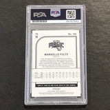 2019-20 NBA Hoops #140 MARKELLE FULTZ Signed Card AUTO PSA Slabbed Magic