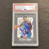 2012-13 Panini Elite #245 DeAndre Liggins Signed Card AUTO PSA Slabbed Thunder
