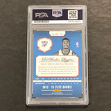 2012-13 Panini Elite #245 DeAndre Liggins Signed Card AUTO PSA Slabbed Thunder