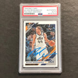 2019-20 Panini Optic #79 Bojan Bogdanovic Signed Card AUTO PSA Slabbed Jazz