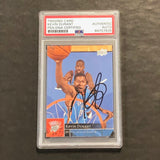 2009-10 Upper Deck #135 Kevin Durant Signed Card AUTO PSA Slabbed Thunder
