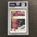 1996 Topps Finest Intimidators #139 Andres Galarraga Signed Card PSA Slabbed Auto 10 Rockies