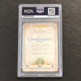 2018 Topps Gypsy Queen #GQA-PD Paul DeJong Signed Card AUTO PSA Slabbed Cardinals