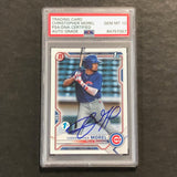 2021 Bowman 1st Edition #BFE-131 Christopher Morel Signed Card PSA Slabbed Auto 10 Cubs