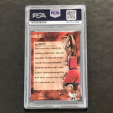 2000 Authentics Ron Artest Signed Card AUTO PSA Slabbed St.Johns