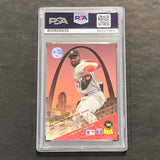 1993 Leaf #154 Lee Smith Signed Card PSA Slabbed Auto Cardinals