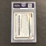 2021 Bowman Chrome #BCP-216 Pedro Pineda Signed Card PSA Slabbed Auto 10 A's