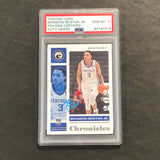 2021-22 Panini Chronicles Draft Picks #25 Brandon Boston Jr Signed Card AUTO 10 PSA Slabbed Kentucky