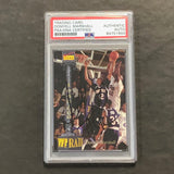 1994 Signature Rookies #LX Donyell Marshall Signed Card AUTO PSA/DNA Slabbed Cavaliers