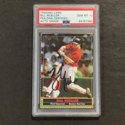 2004 Sports Illustrated for Kids #393 Bill Mueller Signed Card PSA Slabbed Auto 10 Red Sox
