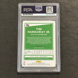 2020-21 Panini Donruss #90 Tim Hardaway Jr Signed Card AUTO PSA Slabbed Mavericks