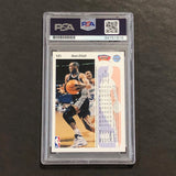 1992-93 Upper Deck #131 Sean Elliott Signed Card Auto PSA Slabbed Spurs