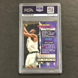 1992-93 Topps Stadium Club #114 Dee Brown Signed Card AUTO PSA Slabbed Celtics