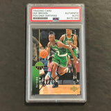 1993-94 Upper Deck #52 Dee Brown Signed Card AUTO PSA Slabbed Celtics