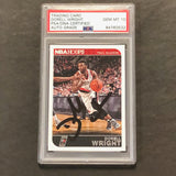 2014-15 Panini NBA Hoops #86 Dorell Wright Signed Card AUTO 10 PSA Slabbed Trail Blazers