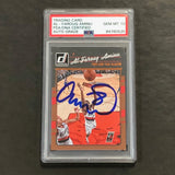 2016-17 Donruss #133 Al-Farouq Aminu Signed Card AUTO 10 PSA Slabbed Trail Blazers