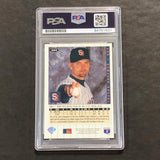 1994 Upper Deck Collectors Choice #494 Trevor Hoffman Signed Card PSA Slabbed