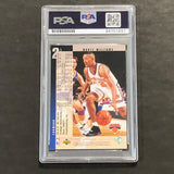 1994-95 Upper Deck #283 Monty Williams Signed Card AUTO PSA Slabbed Knicks