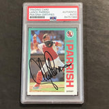 1992 Fleer #66 Lance Parrish Signed Card PSA Slabbed Auto Angels