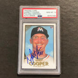 2019 Topps Baseball #21 Garrett Cooper Signed Card PSA Slabbed Auto 10 Marlins