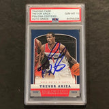2012-13 Panini Basketball #165 Trevor Ariza Signed Card AUTO 10 PSA Slabbed Wizards