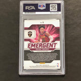 2020-21 Panini Prizm Emergent #15 Isaac Okoro Signed Card AUTO PSA Slabbed RC Cavaliers