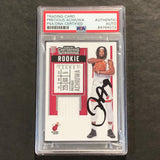 2020-21 Panini Contenders #RS-PAH PRECIOUS ACHIUWA Signed Card AUTO PSA/DNA Slabbed RC Heat