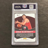 2014-15 Panini Prizm Freshman Phenoms #9 Doug McDermott RC Signed Card AUTO 10 PSA Slabbed