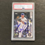 2020 Topps #32 Brandon Woodruff Signed Card PSA Slabbed Auto Grade 10 Brewers