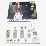 2000 Sacramento Kings Signed Calendar PSA/DNA Autographed