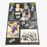 2000 Sacramento Kings Signed Calendar PSA/DNA Autographed