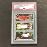 2003 Topps Rookie Matrix Lebron James, Darko Milicic, Chris Kaman PSA VG 3