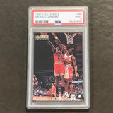 1996 Collectors Choice #386 Michael Jordan PSA MINT 9 Bulls