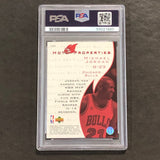 1997 Collectors Choice #385 Michael Jordan PSA MINT 9 Bulls