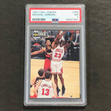 1997 Collectors Choice #395 Michael Jordan PSA NM-MT 7 Bulls