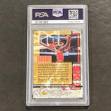 1995 Upper Deck Jordan Collection 1987 Slam Dunk Champ #JC5 Michael Jordan PSA VG EX 4 Bulls