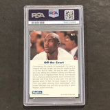 1992 Skybox USA Basketball #41 Michael Jordan PSA NM-MT 8 Bulls