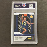 2018 Panini Prizm Aaron Holiday Rookie Signatures Choice Prizm # RSAHD PSA MINT 9