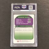 2003-04 Fleer Ultra #81 Desmond Mason Signed Card Auto PSA/DNA Slabbed Bucks