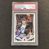 2004-05 Topps Basketball #64 Desmond Mason Signed Card Auto PSA/DNA Slabbed Bucks