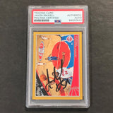 2009 Topps Basketball #78 Jason Maxiell Signed Card AUTO PSA Slabbed Pistons