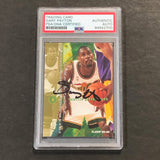 1995-96 Fleer #255 Gary Payton Signed Card AUTO PSA Slabbed Seattle Supersonics