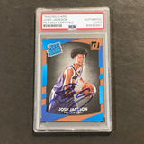 2017-18 Donruss Rated Rookie #197 Josh Jackson Signed Rookie Card AUTO PSA Slabbed RC Suns