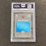 2017-18 Donruss Rated Rookie #197 Josh Jackson Signed Rookie Card AUTO PSA Slabbed RC Suns