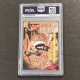 1996 Skybox Roadmap #239 ARVYDAS SABONIS Signed Card AUTO PSA Slabbed Trail Blazers