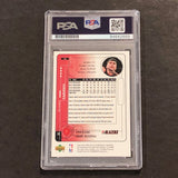 1999-00 Upper Deck MVP #131 ARVYDAS SABONIS Signed Card AUTO PSA Slabbed Trail Blazers