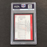 2009-10 Topps #256 Joel Przybilla Signed Card AUTO PSA Slabbed Trail Blazers