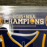 Stephen Curry and Andre Iguodala Signed Jersey PSA/DNA Warriors Custom Framed Steph